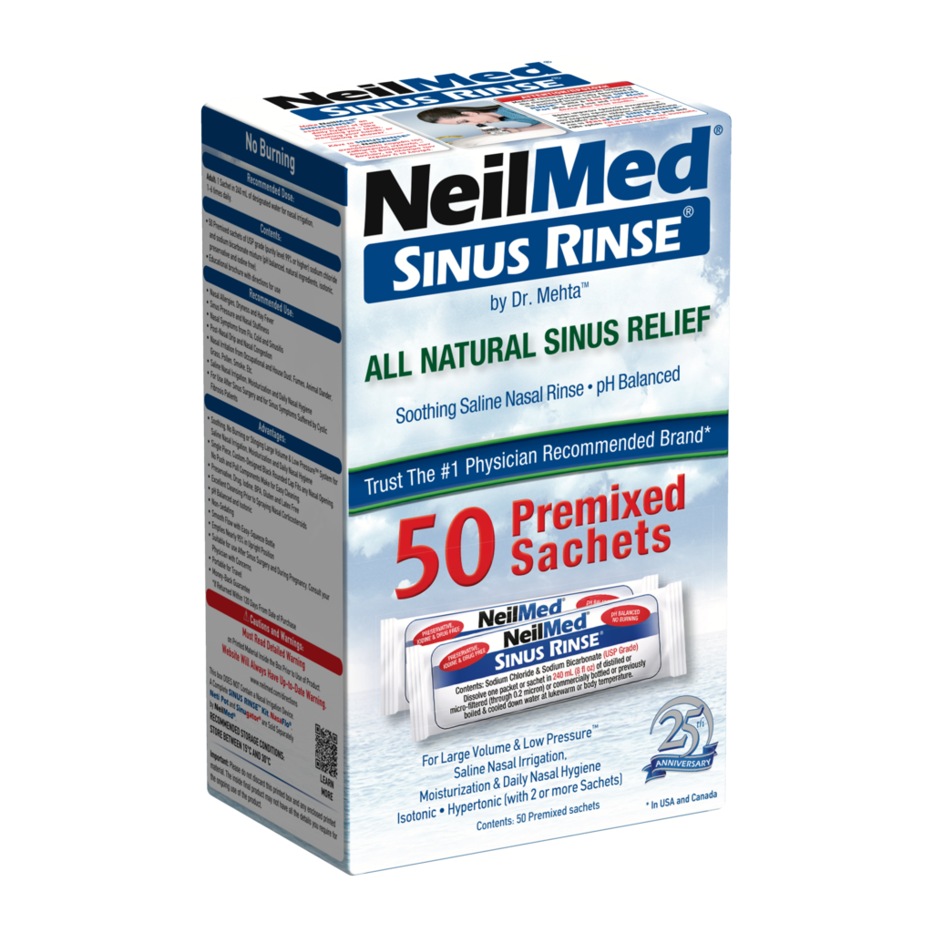 Sinus Rinse Φακελάκια Ρινικών Πλύσεων Ενηλίκων 50x - Copharm